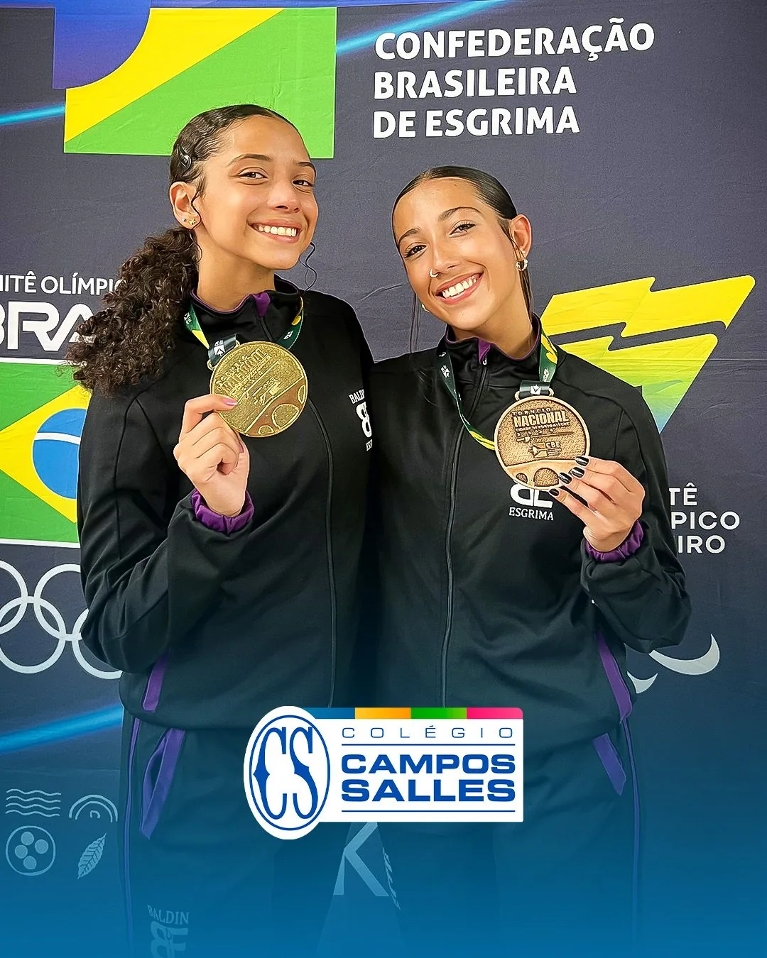 Gabriela Ohana (ouro) e Julia Improta (bronze) no Torneio Nacional Cidade de Porto Alegre 2026