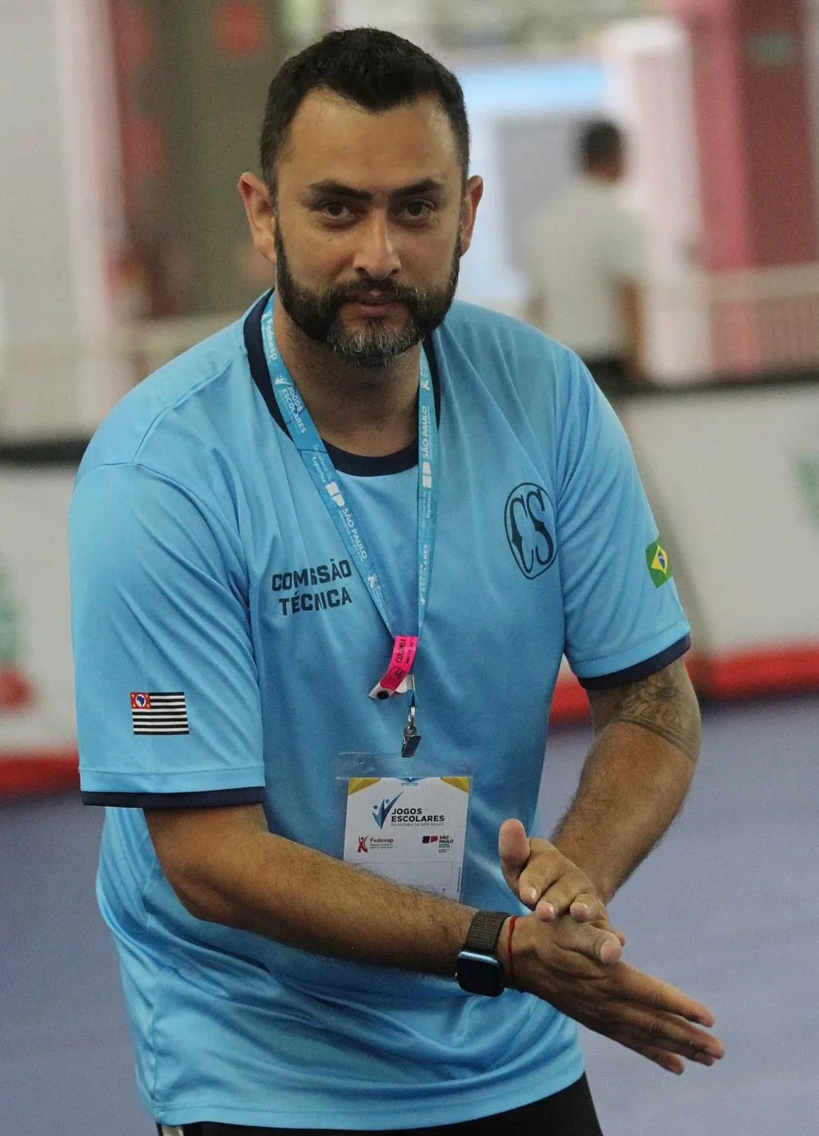 Prof. Felipe Teodoro Rodrigues - Diretor de Esportes do Colégio Campos Salles