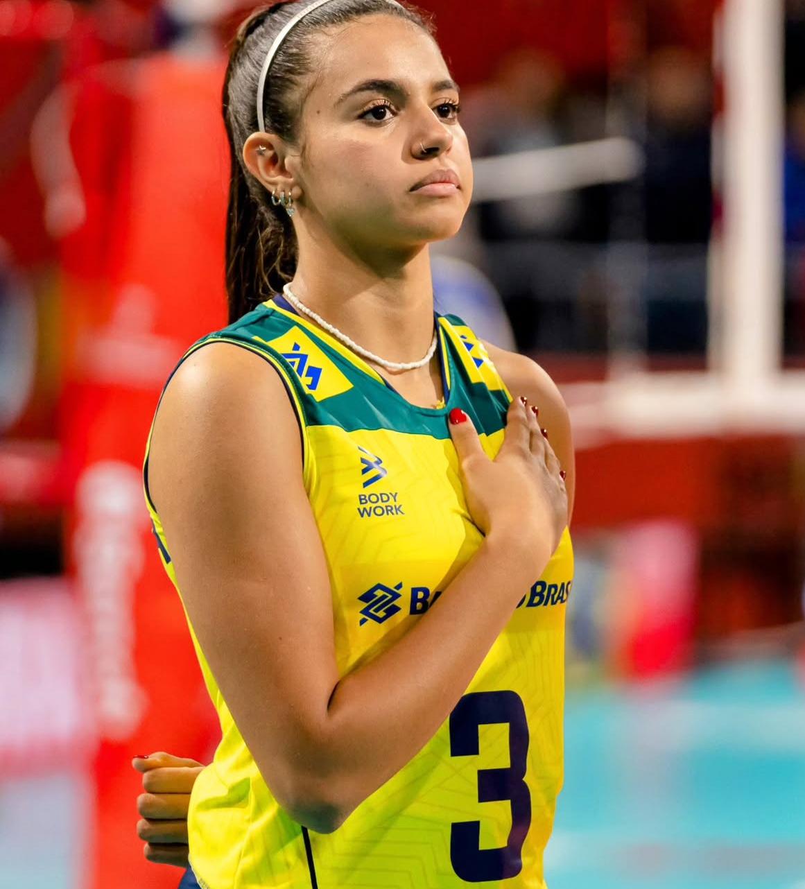 Maria Eduarda - Atleta do Colégio Campos Salles na Seleção Brasileira de Vôlei
