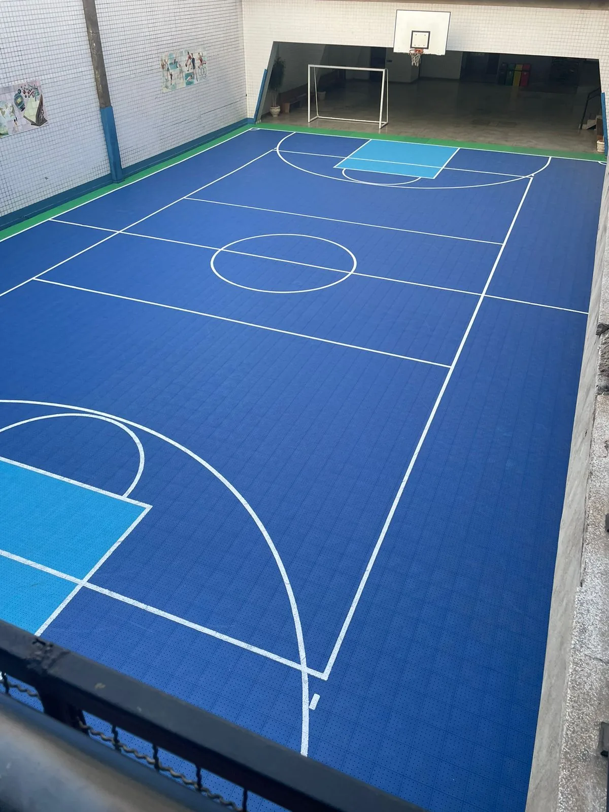 Quadra esportiva do Colégio Campos Salles